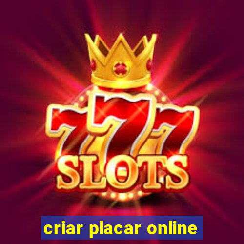 criar placar online